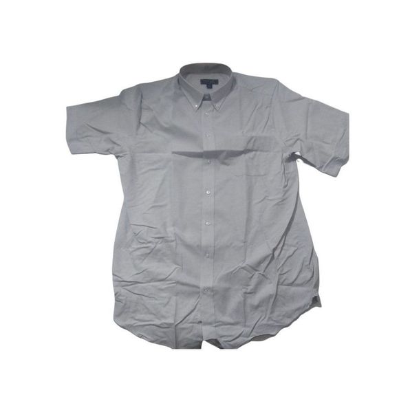 Kingsize KS Signature Short-Sleeve Dress Shirt Size 17 Tall - Picture 2 of 5